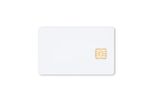 blank cards with chip