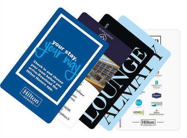 Hotel Room Key Card