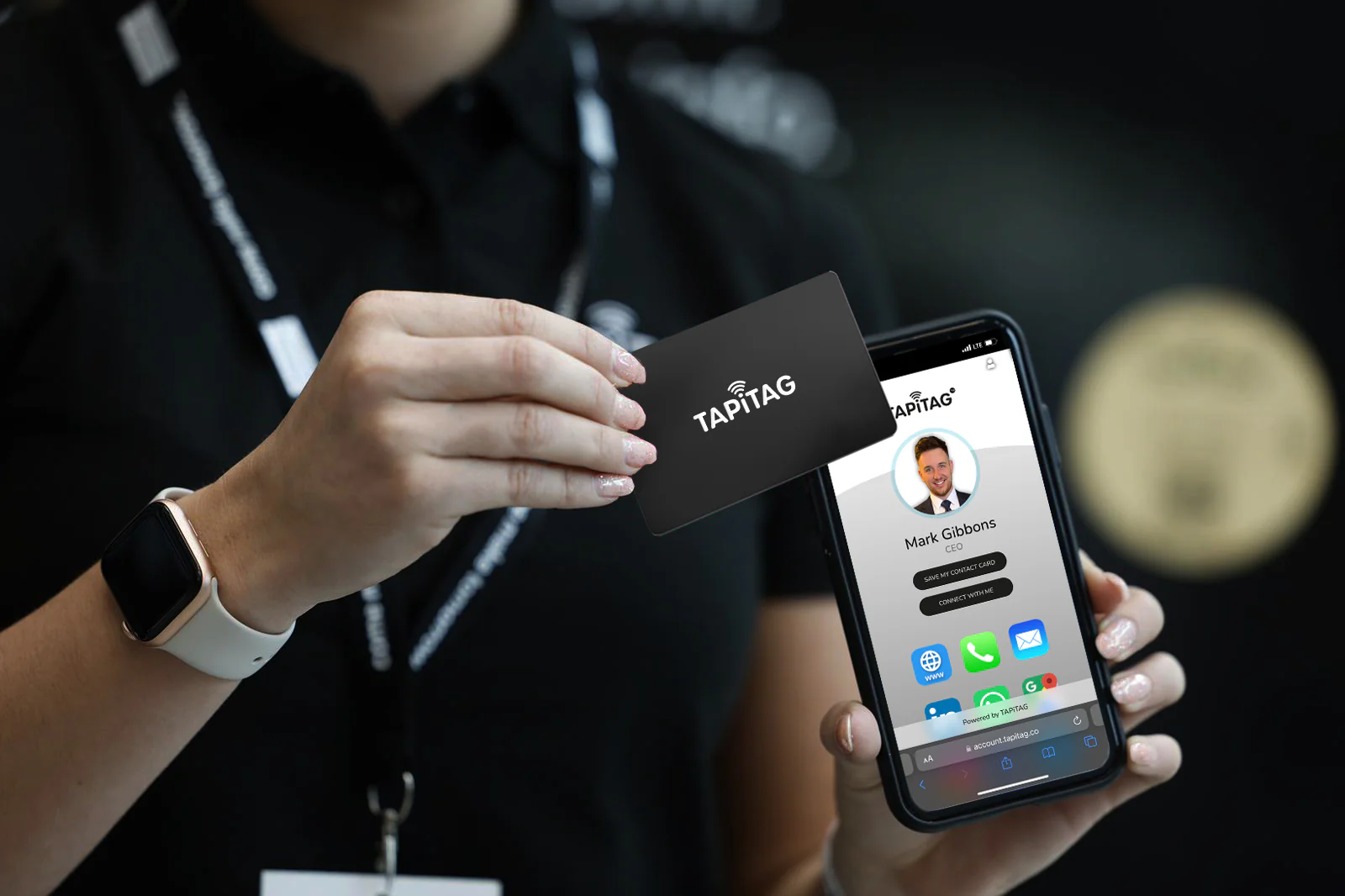 contact card