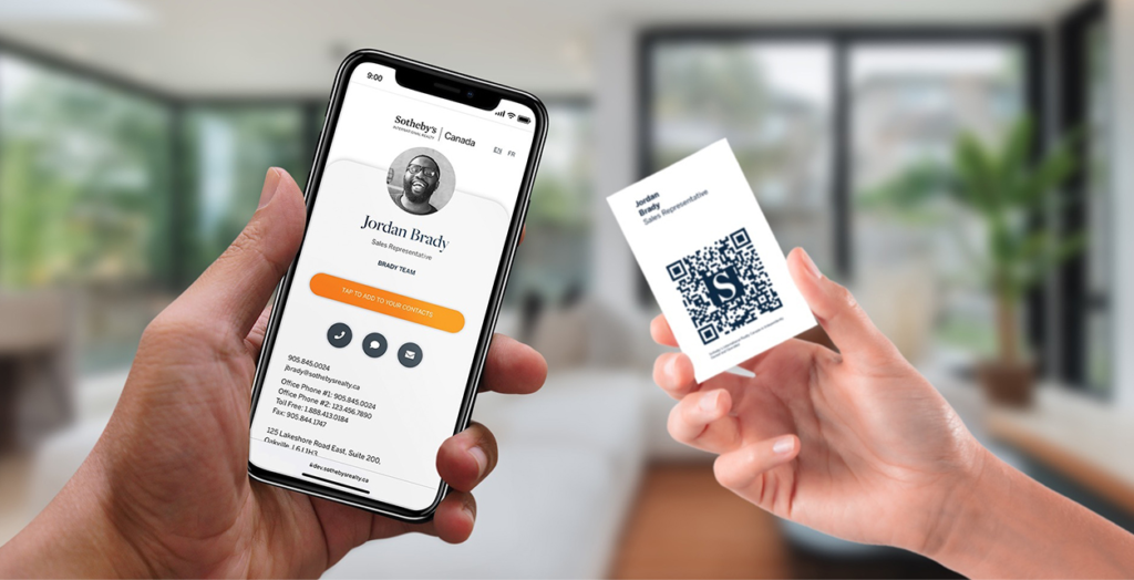 contact card