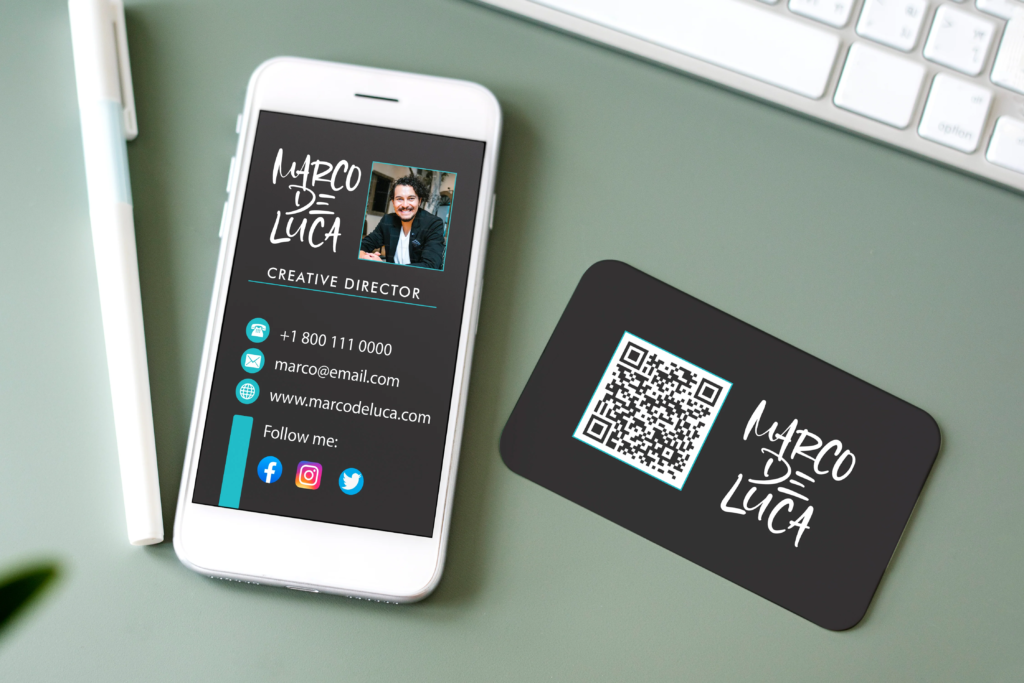 Static Business Card