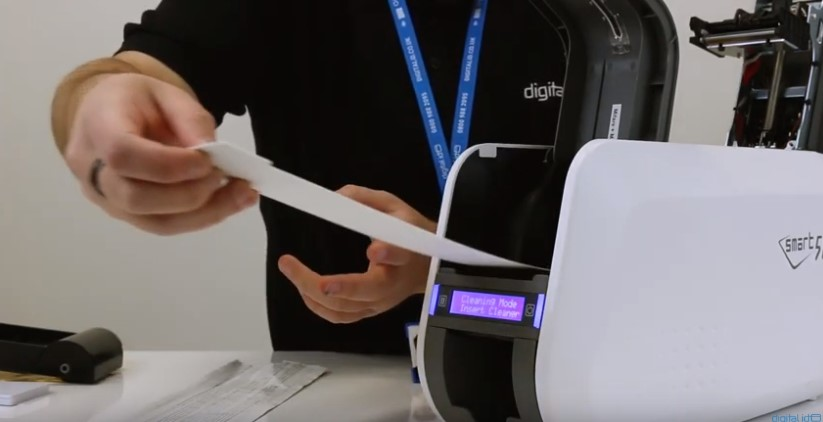 PVC card printer cleaning kit