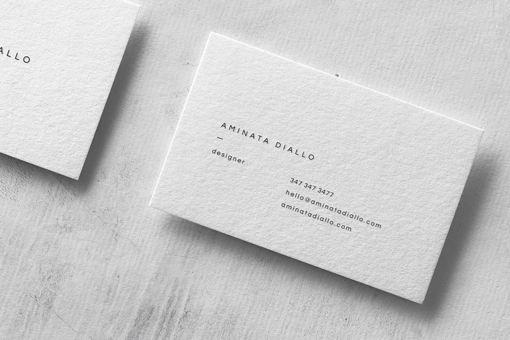 Minimalist Business Card