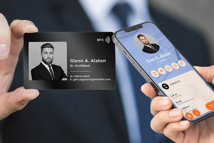 Interactive NFC card