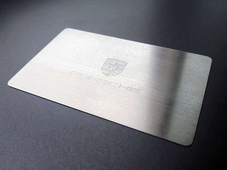 Metal membership card