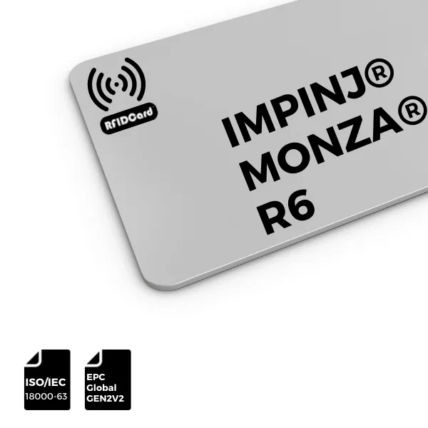 UHF cards utilizing Monza R6