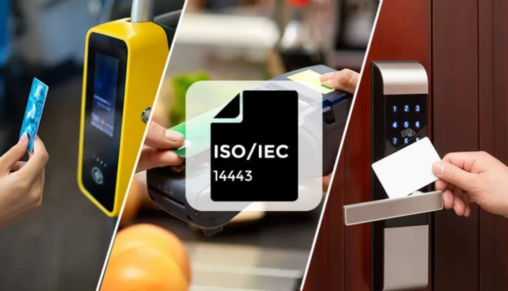 ISOIEC 7816 contact interface and ISOIEC 14443 contactless