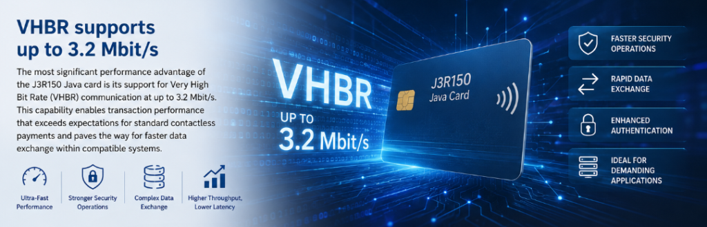 VHBR supports up to 3.2 Mbits