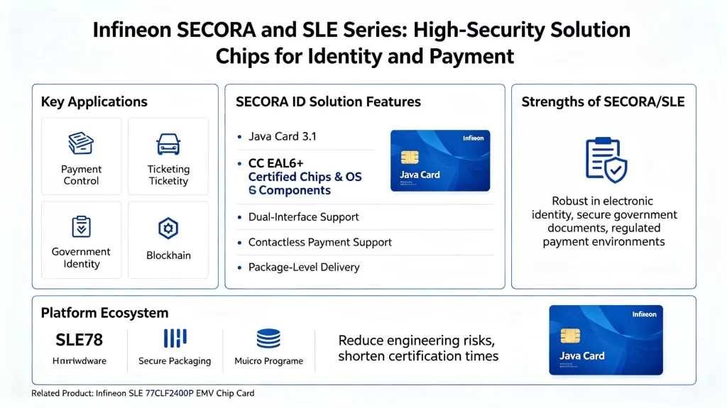 Infineon SECORA and SLE Series