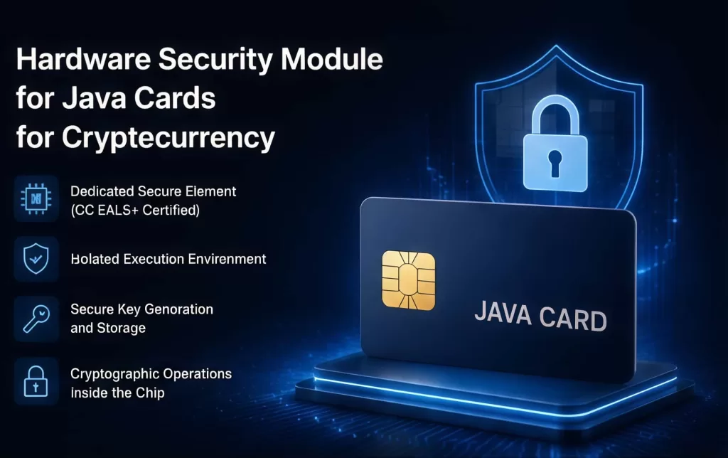 Hardware Security Module for Java Cards for Cryptocurrency