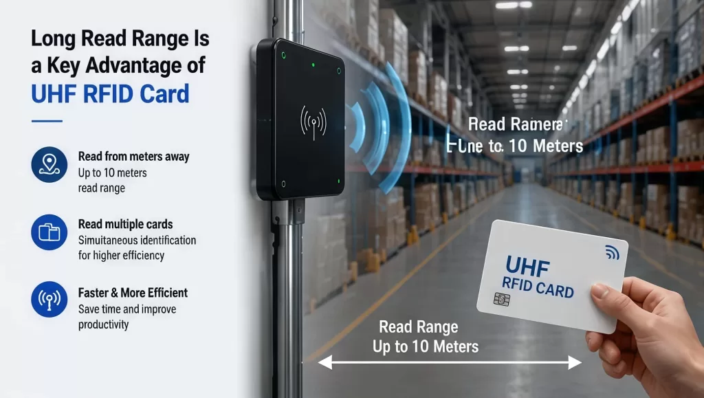 Long Read Range Is a Key Advantage of UHF RFID Card