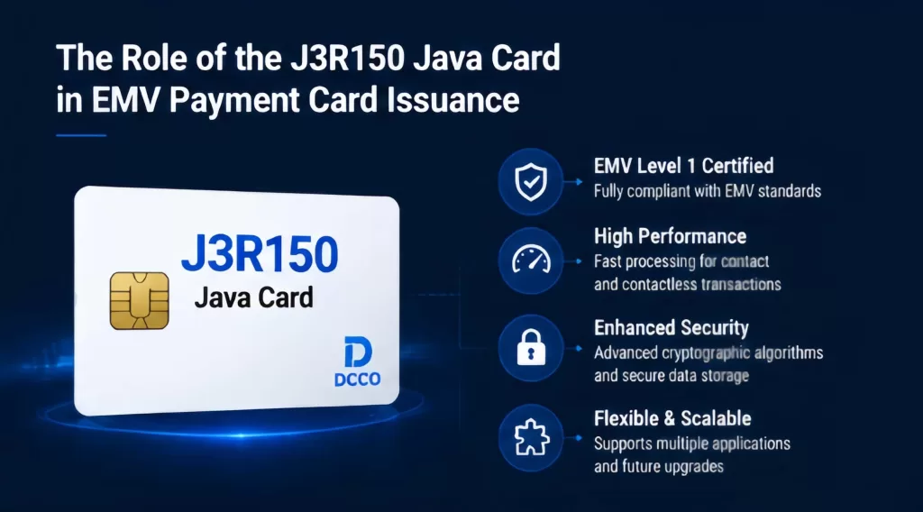 The Role of the J3R150 Java Card in EMV Payment Card Issuance