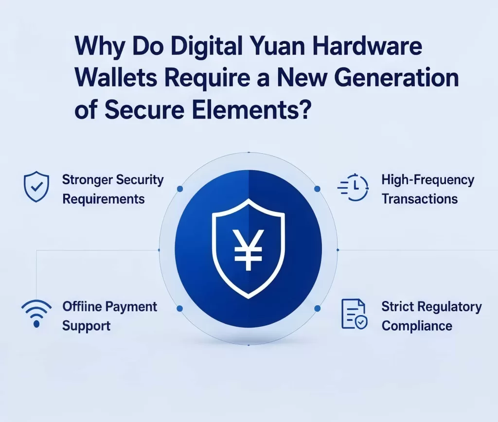 Why Do Digital Yuan Hardware Wallets Require a New Generation of Secure Elements