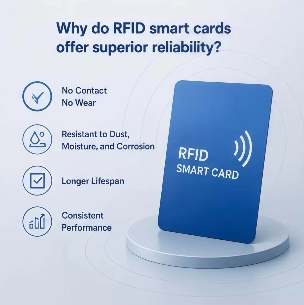 Why Do RFID Smart Cards Offer Higher Reliability