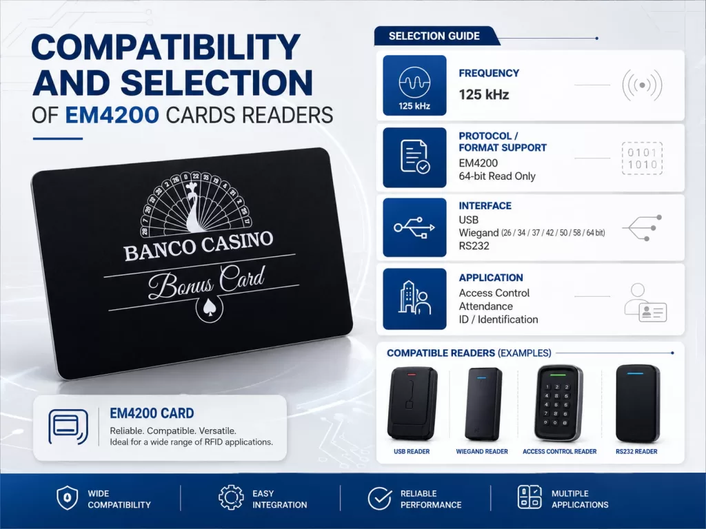 Compatibility and Selection of EM4200 Cards Readers