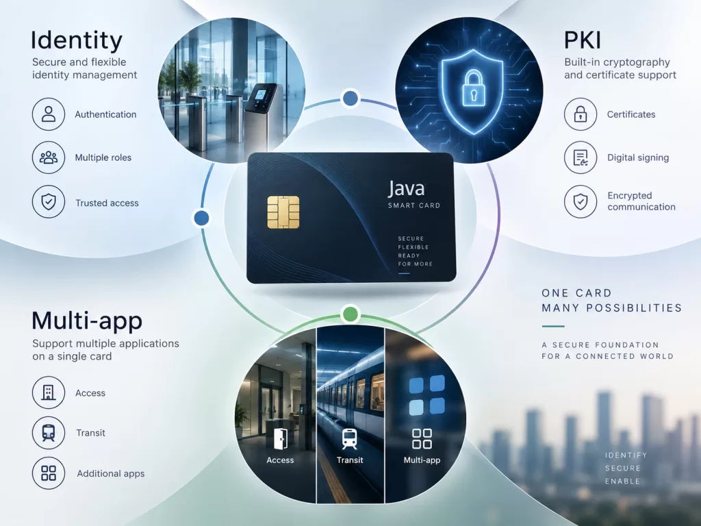 Customizable Identity, PKI, and Multi-Application Features