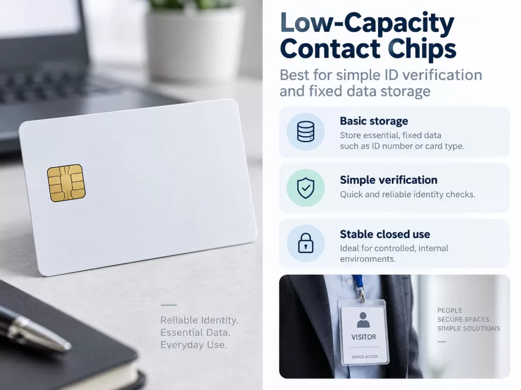 Suitable for Simple Identity Verification and Fixed Data Storage