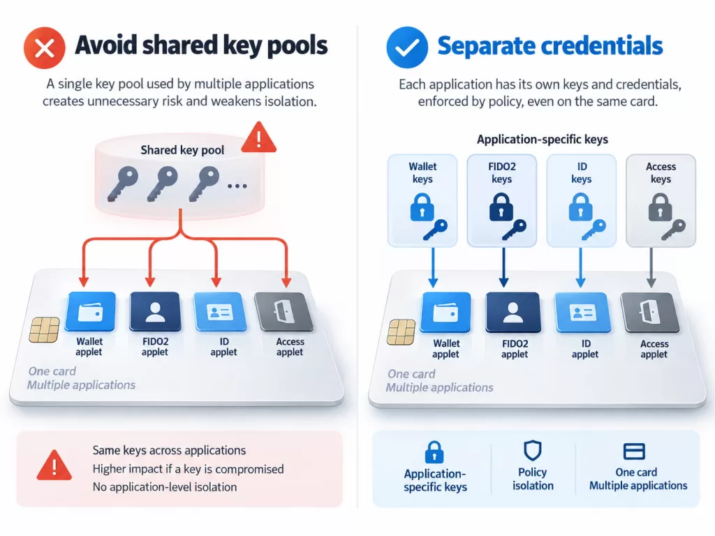 Do Not Treat Key Management as a Single Shared Key Pool