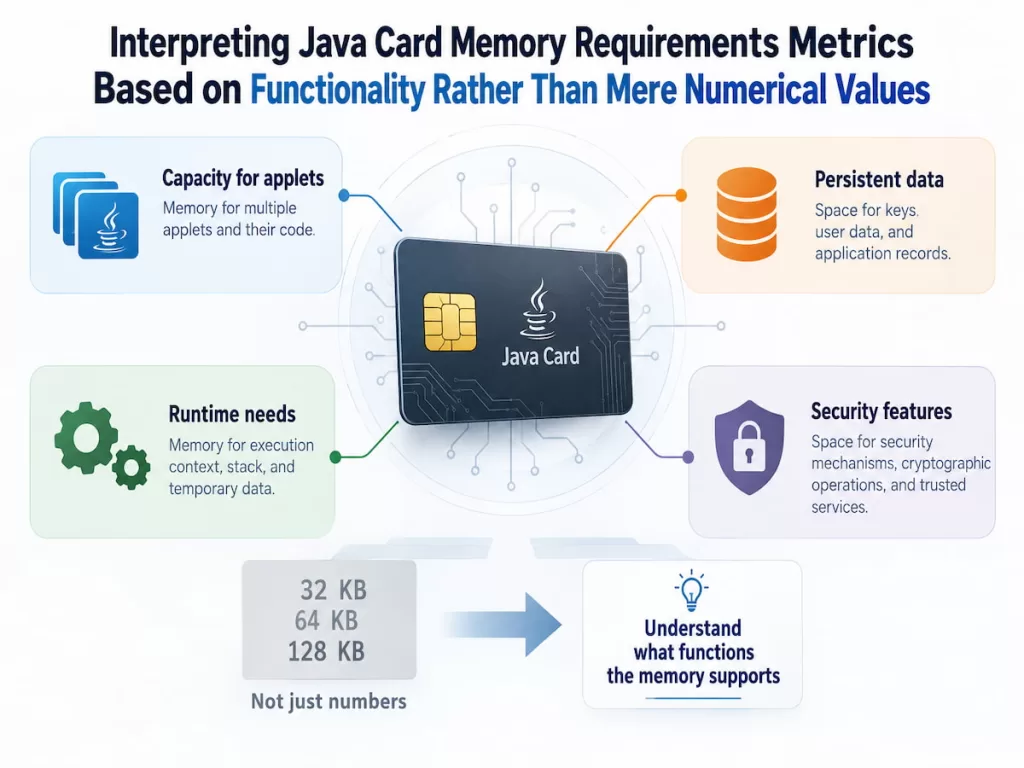 Interpreting Java Card Memory Requirements Metrics Based on Functionality Rather Than Mere Numerical Values